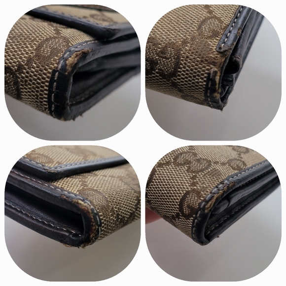 GUCCI Lovely Heart GG Logo Long Bifold Wallet Wallet - Picture 5 of 16